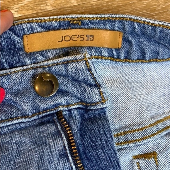 Joe’s Jeans Authentic Hi-Lo MIDI Collectors Edition Light Denim Skirt Size 26 - Picture 5 of 9